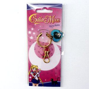 Sailor Moon Sailor Mercury Heart Charm Keychain